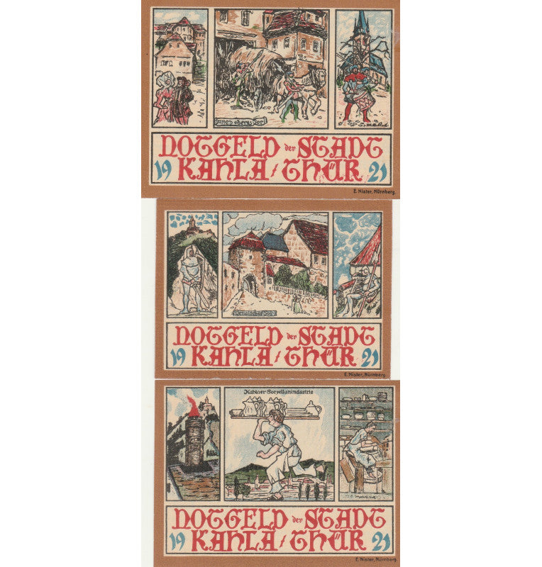 Alemania Set 3 Notgelds